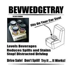 Beverage Transport system for car seats all vehicles